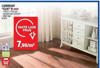 Hubo Laminaat aanbieding