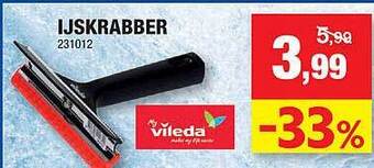 Hubo Vileda ijskrabber aanbieding