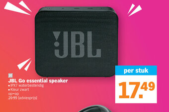 Albert Heijn JBL Go Essential Speaker aanbieding