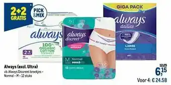 Always discreet broekjes - normal - m