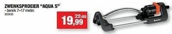 Hubo Zwenksproeier aqua s aanbieding
