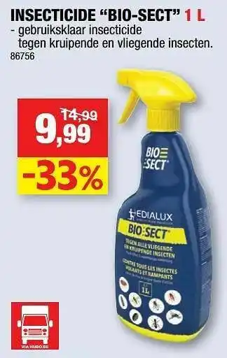 Hubo Insecticide bio-sect aanbieding