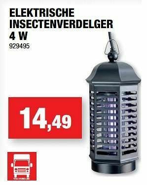 Hubo Elektrische insectenverdelger aanbieding