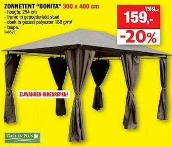Hubo Zonnetent bonita aanbieding