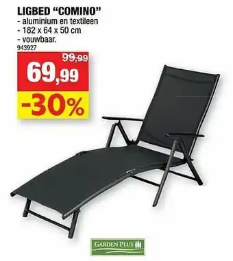 Hubo Ligbed comino aanbieding