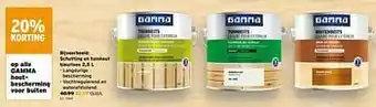 GAMMA Schutting en tuinhout kleurloos aanbieding