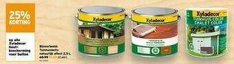 GAMMA Tuinhuisbeits natuurlijk effect aanbieding