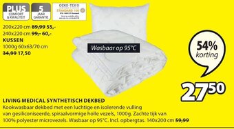Jysk Living Medical Synthetisch Dekbed aanbieding