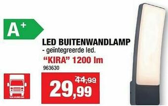 Hubo Led buitenwandlamp kira aanbieding