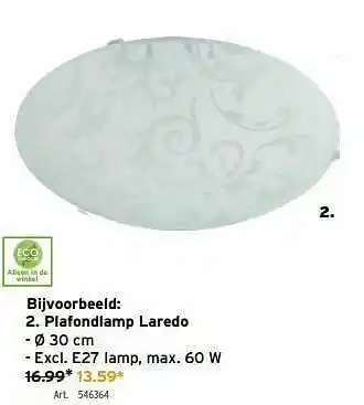 GAMMA Gamma plafondlamp laredo aanbieding