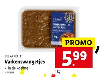Lidl Varkenswangetjes aanbieding
