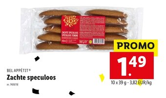 Lidl Bel Appétit Zachte speculoos aanbieding