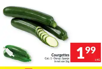 Intermarché Courgettes 1kg aanbieding