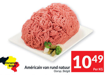 Intermarché Americain van Rund Natuur aanbieding