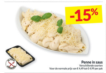 Intermarché Penne in Saus aanbieding