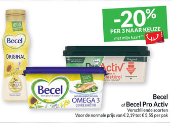Intermarché Becel of Becel Pro Activ aanbieding