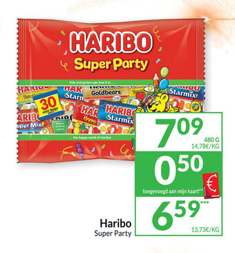 Intermarché Haribo Super Party aanbieding