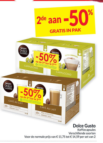 Intermarché Dolce Gusto Koffiecapsules aanbieding