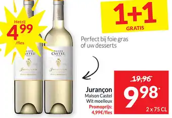 Jurancon Maison Castel Wit Moelleux 2 x75cl