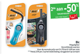Intermarché Bic Megalighter aanbieding