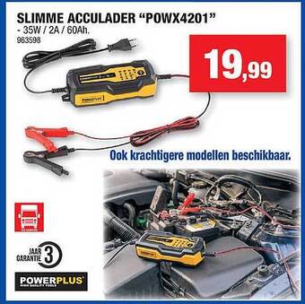 Hubo Slimme acculader aanbieding