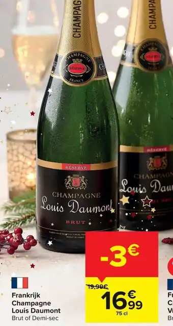 Frankrijk champagne louis daumont 75cl