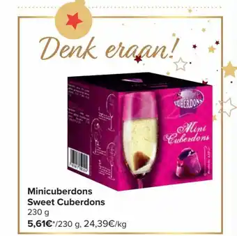 Carrefour Mini cuberdons sweet cuberdons 230g aanbieding