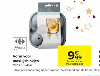 Vorm voor maxi-ijsblokjes