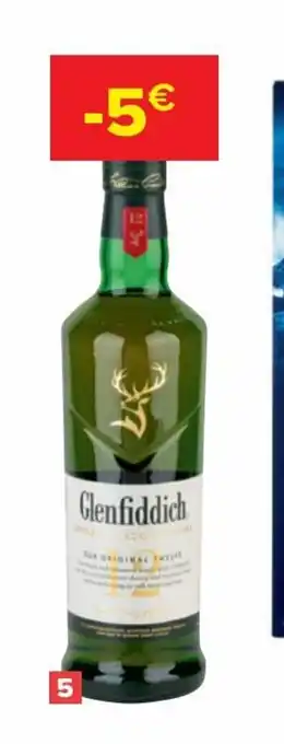 Carrefour Whisky glenfiddich aanbieding