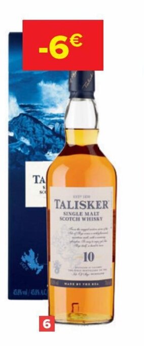 Whisky talisker 70cl