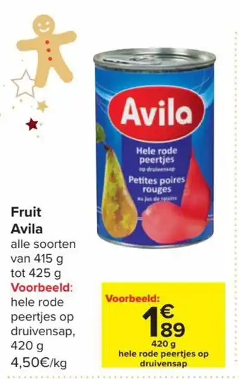 fruit avila 420g