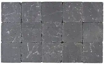 Cobogarden Klinker getrommeld 15 x 15 x 4 cm muisgrijs