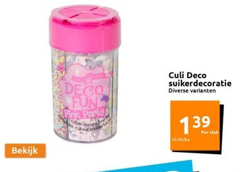 Action Culi Deco Suikerdecoratie aanbieding