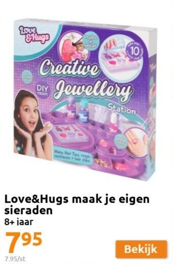 Action Love&Hugs Maak Je Eigen Sieraden aanbieding