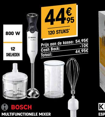 Electro Depot Bosch Multifunctionele Mixer aanbieding
