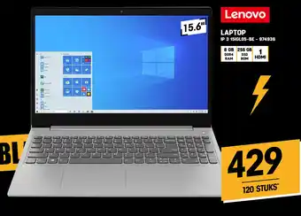 Electro Depot Lenovo Laptop IP3 15IGL05-BE - 975436 aanbieding