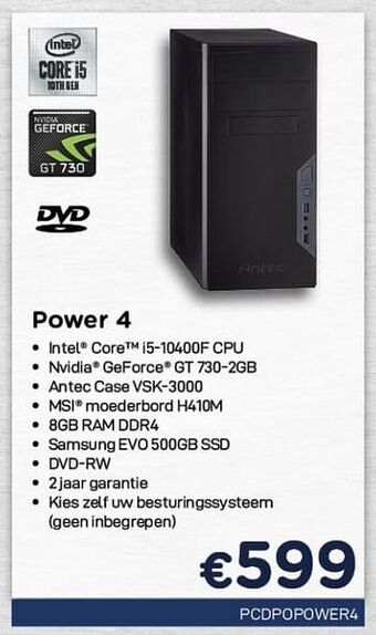 CompuDeals Pointer systems power 4 aanbieding