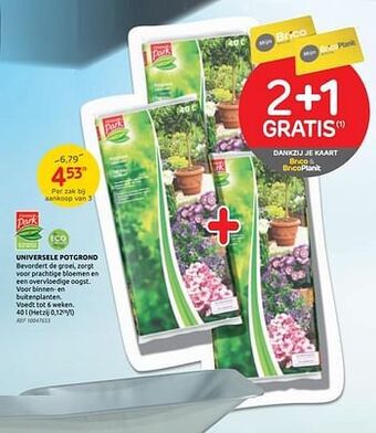 Brico Universele potgrond aanbieding