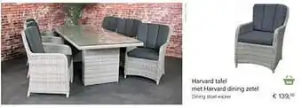Multi bazar Harvard dining zetel aanbieding