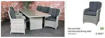 Multi bazar Harvard tafel aanbieding