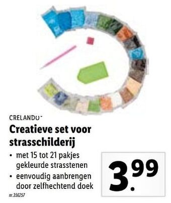 Creatieve set voor strasschilderij