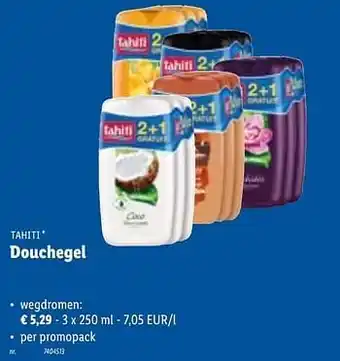 Lidl Douchegel wegdromen 250 ml aanbieding