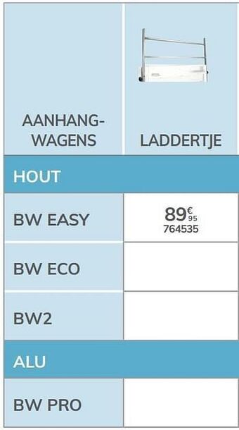 Laddertje bw easy