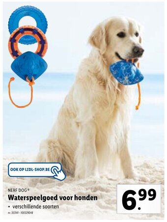 Lidl Waterspeelgoed voor honden aanbieding