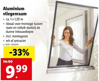 Lidl Aluminium vliegenraam aanbieding