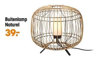 Kwantum Buitenlamp naturel aanbieding