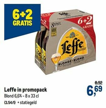 Makro Leffe aanbieding