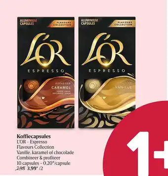 Delhaize Koffiecapsules l'or - espresso aanbieding