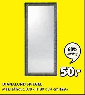 Jysk Dianalund spiegel aanbieding