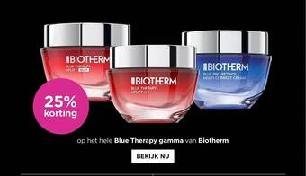 ICI PARIS XL Blue therapy gamma van biotherm aanbieding